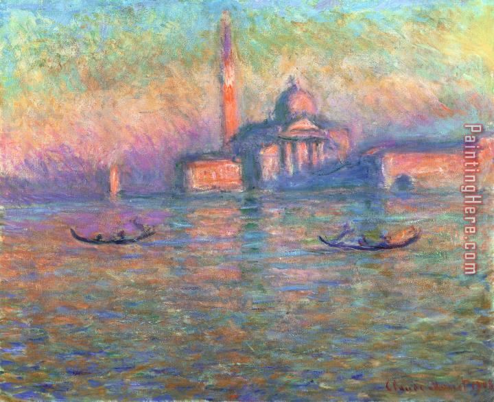 Claude Monet San Giorgio Maggiore Venice
